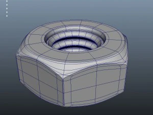 thread nut 3D Model