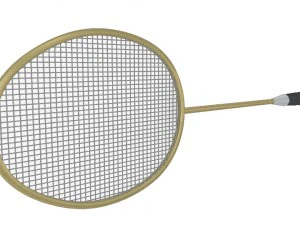 біта для бадмінтону 3D Модель