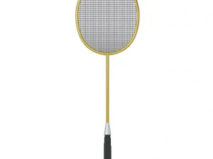 batte de badminton Modèle 3D