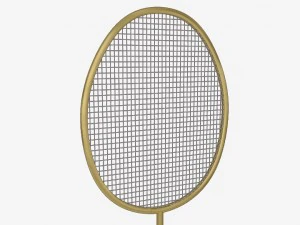 batte de badminton Modèle 3D