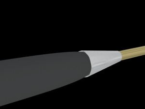 badminton bat Modèle 3D