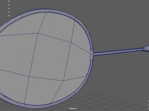badminton bat Modèle 3D