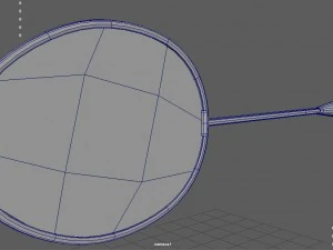 batte de badminton Modèle 3D