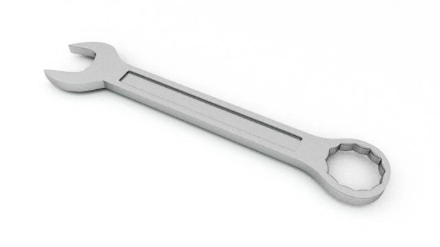 combination ratchet spanner 3D Model .c4d .max .obj .3ds .fbx .stl .blend 