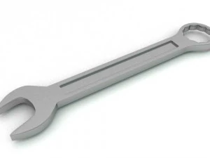 combination ratchet spanner 3D Model