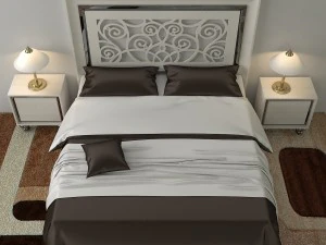 bed monrabal chirivella alba 3D Model