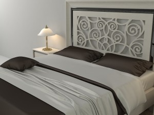 bed monrabal chirivella alba 3D Model
