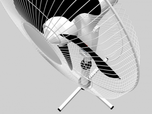 standing fan 3D Model