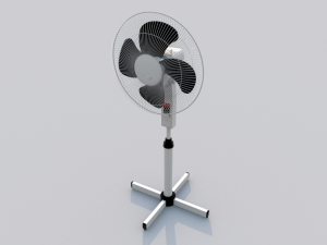 standing fan 3D Model