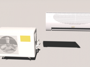 air conditioner 3D Model