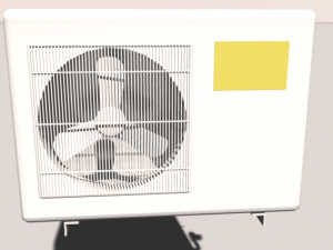 air conditioner 3D मॉडल