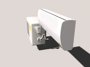 air conditioner 3D Model