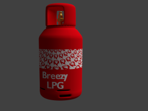 lpg tank 3D Model