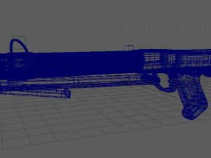 dc-15s blaster rifle 3D Model