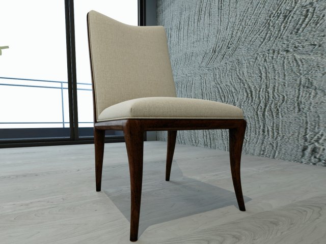 chair 3D Model .c4d .max .obj .3ds .fbx .stl .blend 