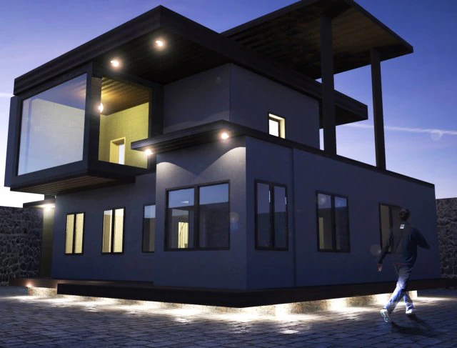 zahouse 3D Model .c4d .max .obj .3ds .fbx .stl .blend 