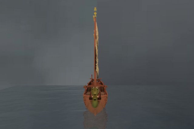 chinese junk boat 3D Model .c4d .max .obj .3ds .fbx .stl .blend 