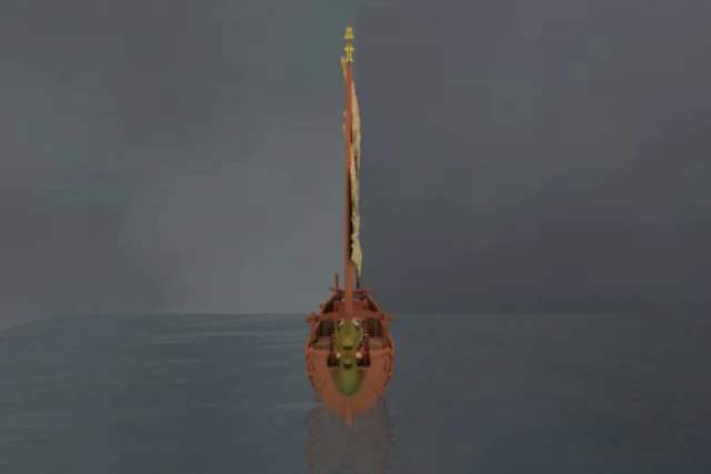 chinese junk boat 3D Model .c4d .max .obj .3ds .fbx .stl .blend
