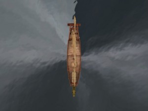 chinese junk boat 3D Model