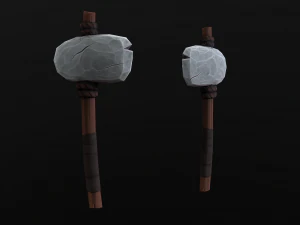 stylized primitive pack 3D Model