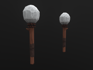 stylized primitive pack Model 3D