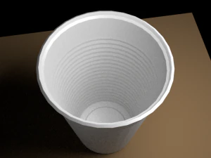plastic cup 3D Model