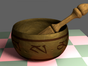 singing bowl 3D मॉडल