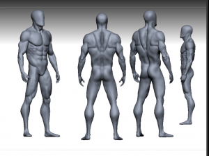 base mesh 3 Modello 3D