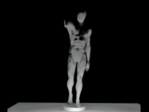 base mesh anatomy pose 3D-Modell