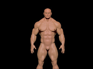 bodybuilder 3D Model