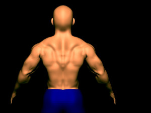 Boy bodybuilder 3D Модель