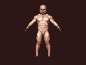 Chinese boy 3D Model