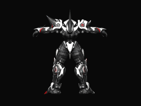 Science-Fiction 3D Modell