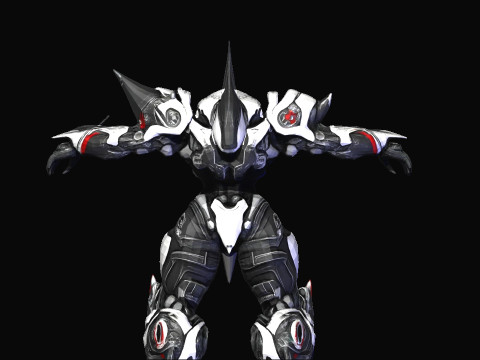 Science-Fiction 3D Modell