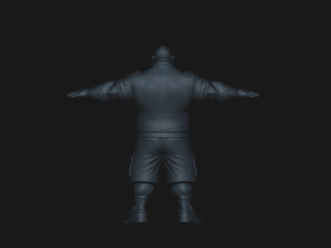 Fisiculturista Modelo 3D