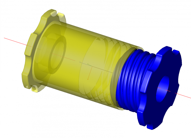 spool adapter 3D Принт Модель .c4d .max .obj .3ds .fbx .stl .blend 