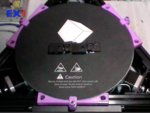 kossel delta plus bed clamps fits 240mm dia bed 3D Print Model