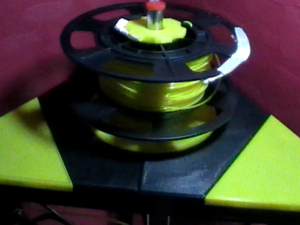 kossel delta plus top cover spool holder fits 240mm dia bed Modelo de Impressão 3D
