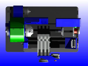 중국 마이크로 선반 3D 프린트 모델
