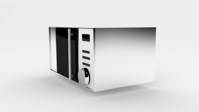 microwave 3D 模型 .c4d .max .obj .3ds .fbx .stl .blend 