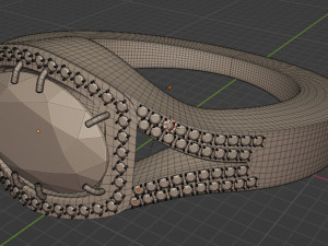 ruby ring 3D Принт Модель
