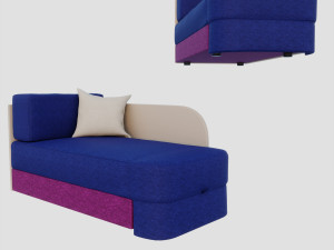 Sofa Children Quest 3D 모델