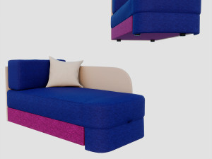 Sofa Children Quest Modello 3D