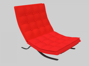 chair barcelona 3D Model