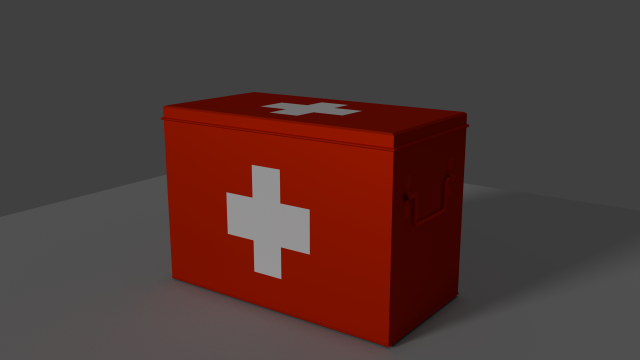 metalmedicalbox Model 3D .c4d .max .obj .3ds .fbx .stl .blend