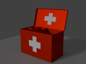 metalmedicalbox Model 3D