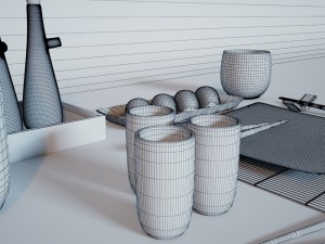 sushi set Modelo 3D