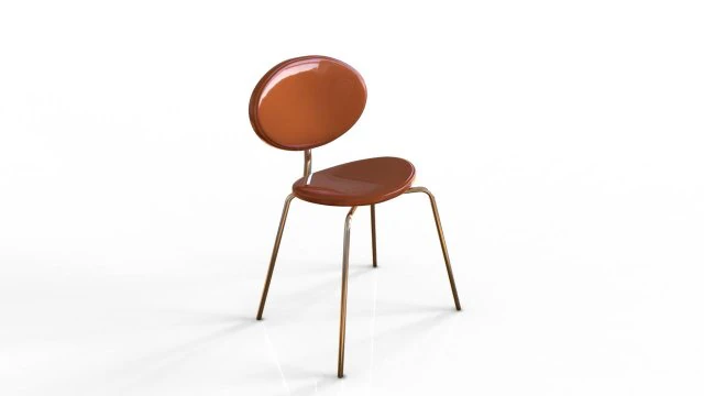 spider chair 3D Model .c4d .max .obj .3ds .fbx .stl .blend 