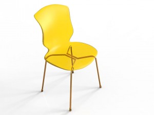 wave chair 3D Model