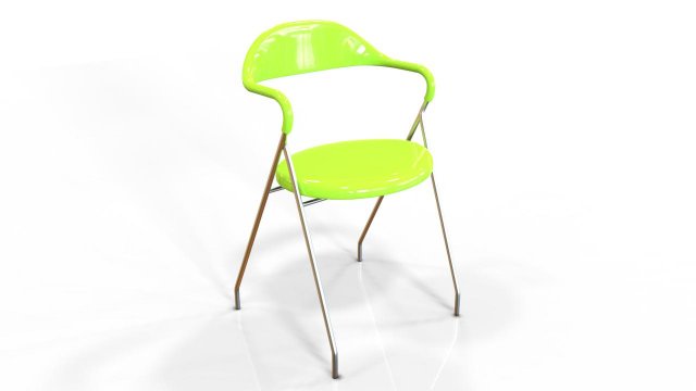 b chair 3D Model .c4d .max .obj .3ds .fbx .stl .blend 
